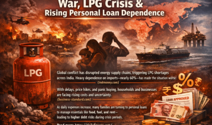 War crisis and rising loan dependence