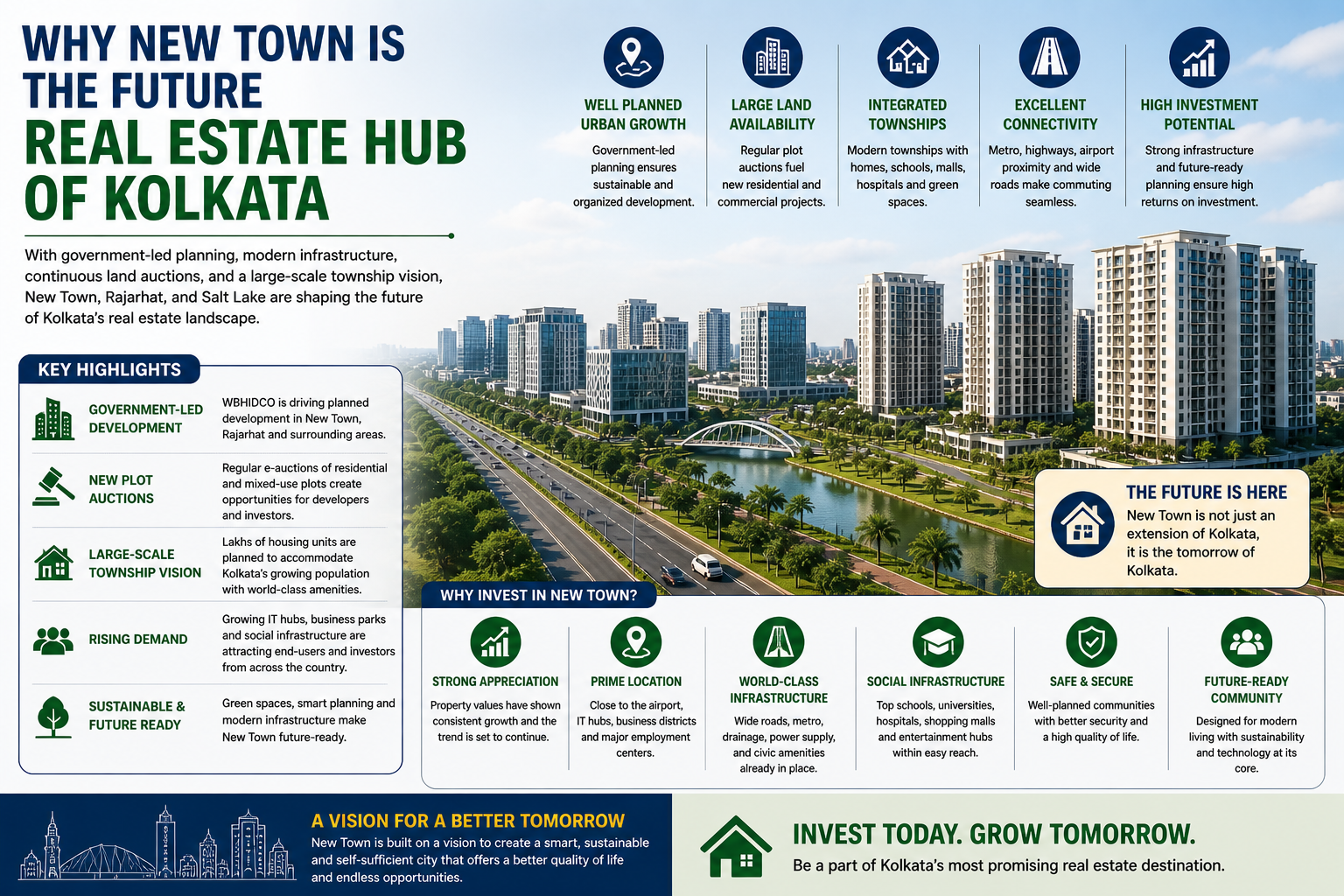 Why New Town is the Future Real Estate Hub of Kolkata